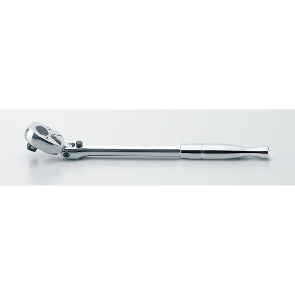 Ko-Ken Ratchet Handle 24 teeth Locking Flexible Head 265mm Polished Handle 3/8 Sq. Drive 3774PL - main